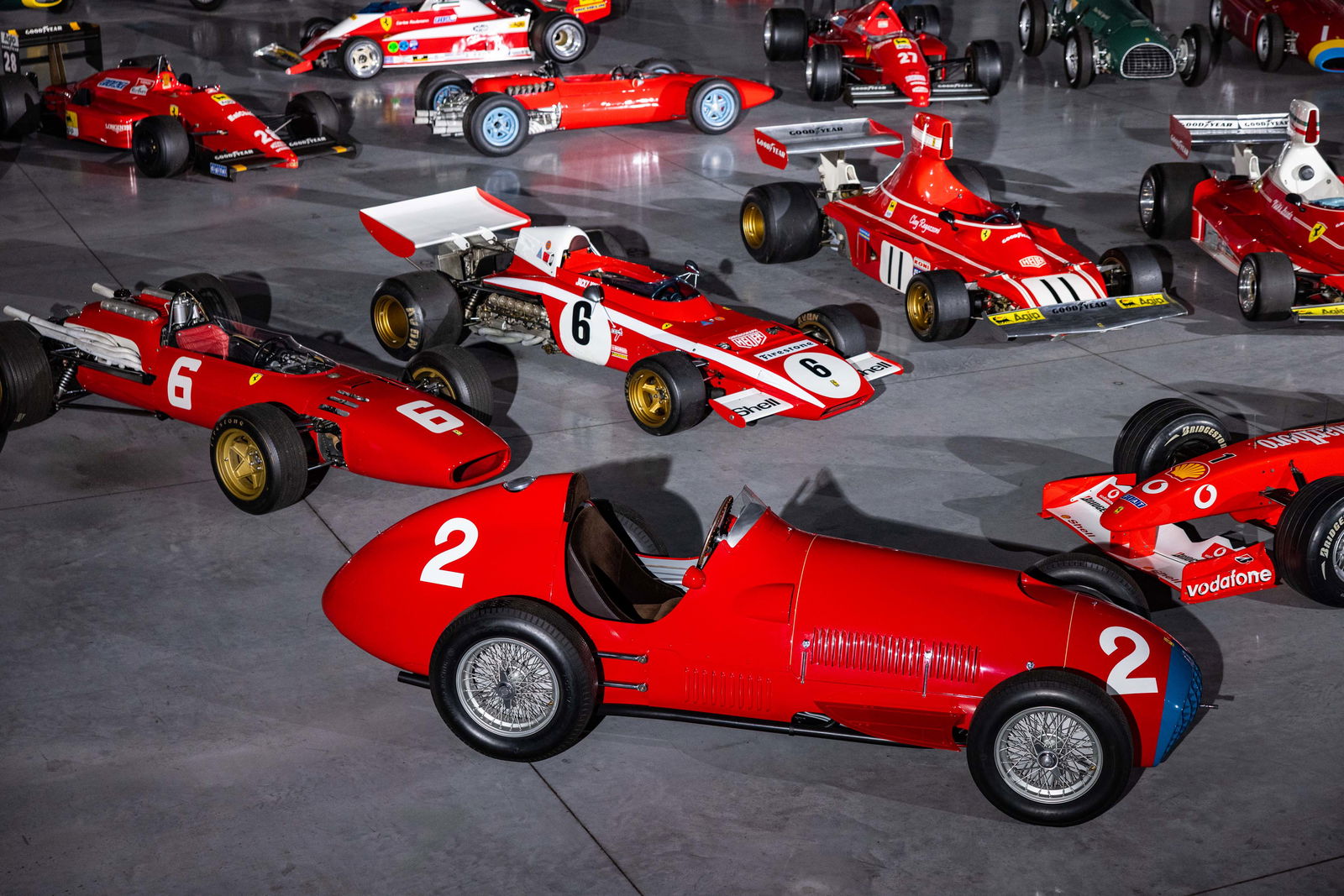 Bernie Ecclestone's F1 car collection
